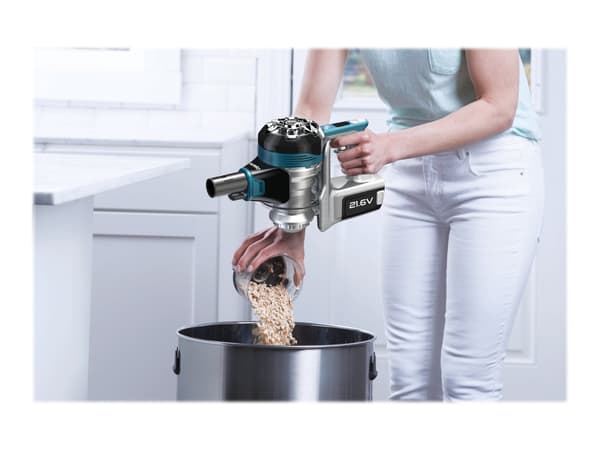 Swan HyperClean SC15820N - Støvsuger - pinne - uten pose - uten kabel - lys blå