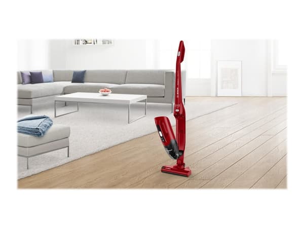 Bosch Serie 2 BBHF214R varsi-imuri & sähköharja Pussiton Punainen Punainen