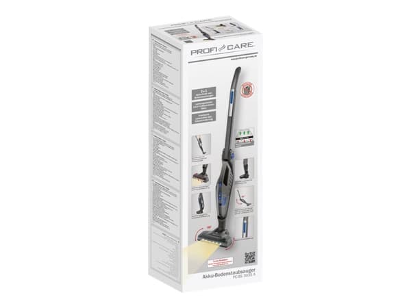 ProfiCare PC-BS 3035 A - Støvsuger - pinne/håndholdt (2-i-1) - uten pose - uten kabel