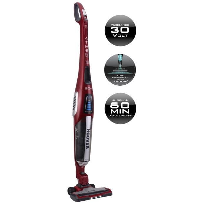 HOOVER ATHV30RM Støvsuger-kost, trådløs-30V- 60min-elektrobørste led