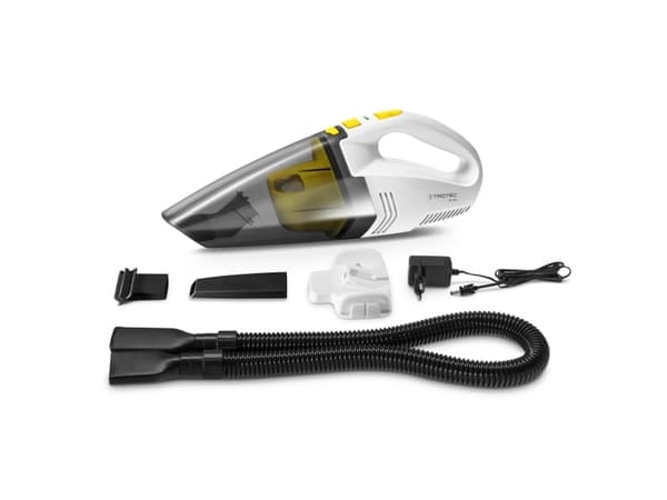 Trotec VC 10 E, Torr&våt, Filtrering, 73 dB, 40 W, Utan påse, Svart, Transparent, Vit