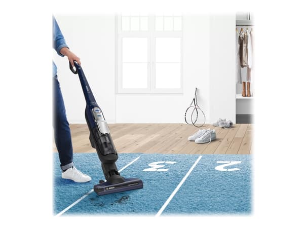 Bosch Athlet Serie | 6 BCH85N - Støvsuger - pinne - uten pose - uten kabel - blå