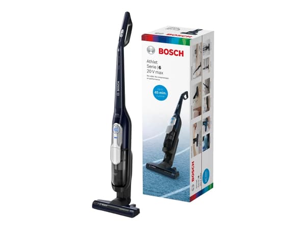 Bosch Athlet Serie | 6 BCH85N - Støvsuger - pinne - uten pose - uten kabel - blå
