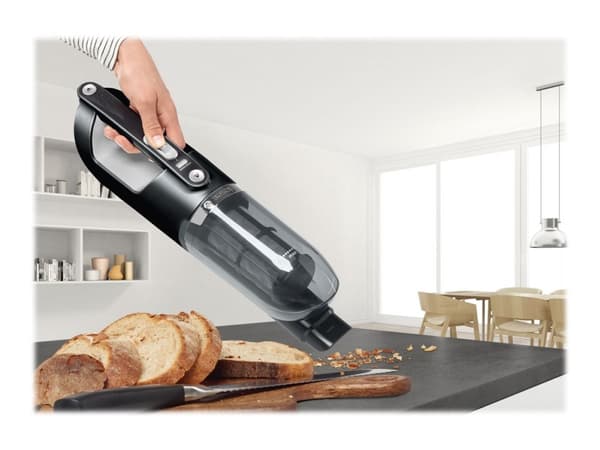 Bosch BBH32101, Kuiva, Suodatus, Pussiton, Musta, Akku, 50 min