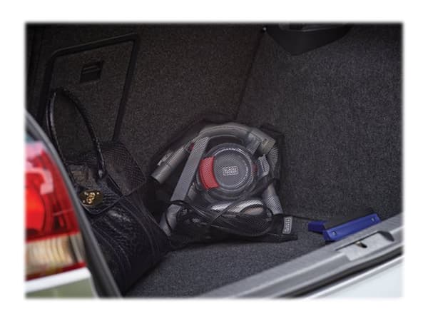 Black & Decker DustBuster Flexi Auto PD1200AV - Dammsugare - handhållen - utan påse - röd/grå