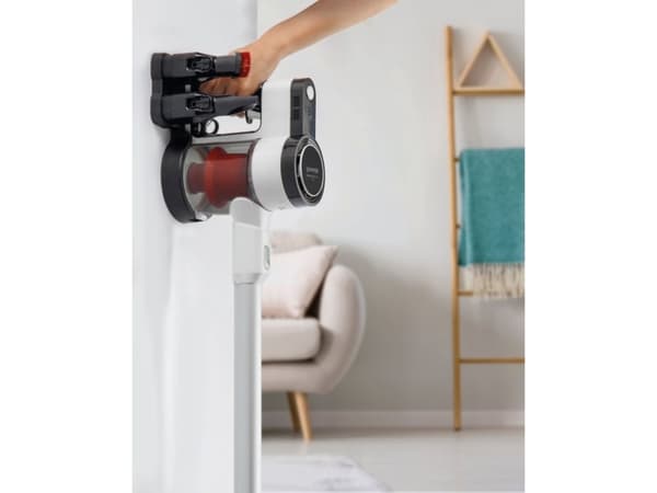Gorenje FREESTYLE MOVE LITE SVC216FMLW - Støvsuger - pinne/håndholdt (2-i-1) - uten pose - 121 W - uten kabel