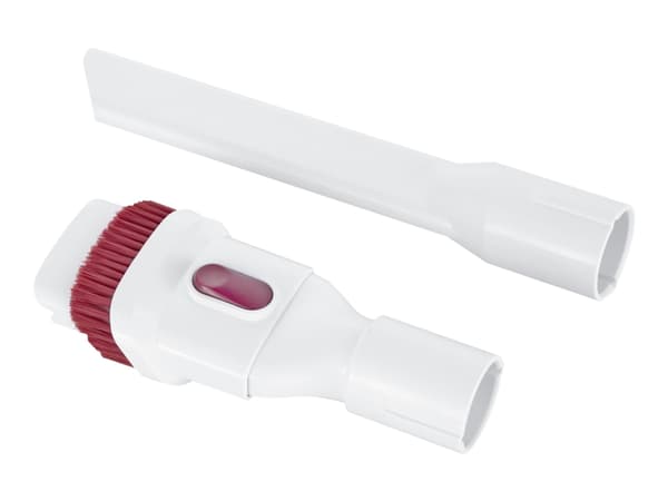 SEVERIN HV 7166 - Støvsuger - pinne/håndholdt (2-i-1) - uten pose - 400 W - uten kabel - hvit/rød