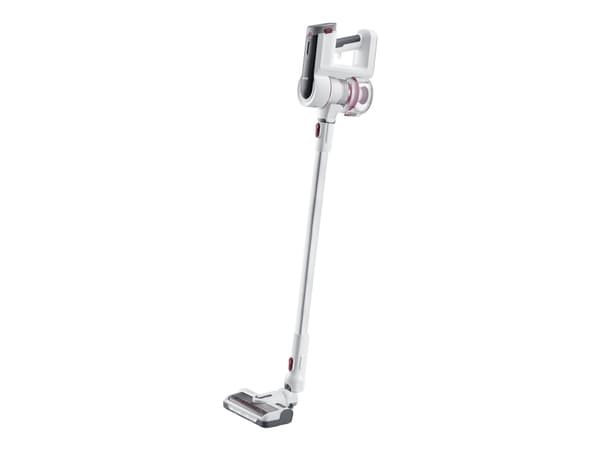 SEVERIN HV 7166 - Støvsuger - pinne/håndholdt (2-i-1) - uten pose - 400 W - uten kabel - hvit/rød