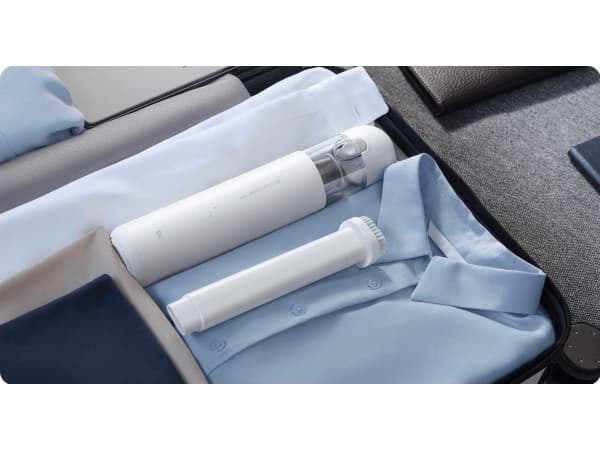 Xiaomi Mi Vacuum Cleaner Mini, Kuiva, Paljas lattia, Matto, Verhoilu, Pussiton, Valkoinen, Akku, 40 W