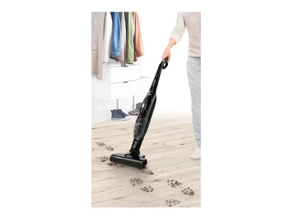 Bosch Readyy'y Serie | 2 BCHF220B - Støvsuger - pinne/håndholdt (2-i-1) - uten pose - uten kabel - jet black injection