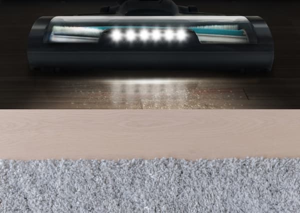Trisa Quick Clean Professional T9670, Støvsuger med stang, Uten pose, Sort, Hvit, 0,3 l, Tørr, HEPA