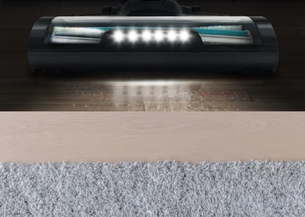 Trisa Quick Clean Professional T9621, Støvsuger med stang, Uten pose, Sort, Blå, 0,3 l, Tørr, Syklonisk, HEPA