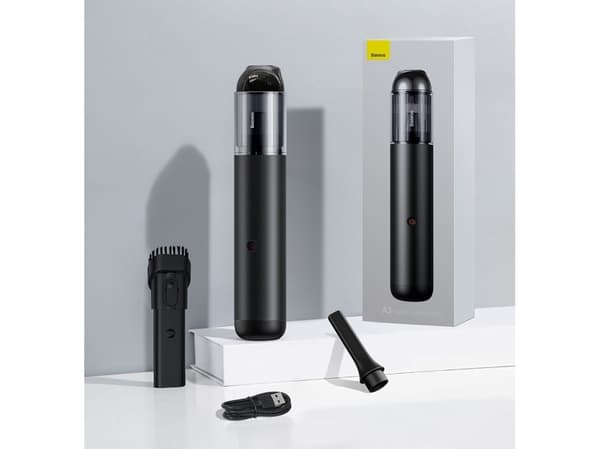 Baseus A3, Torr, HEPA, Cyklonisk/filtrering, 75 dB, Kina, Utan påse