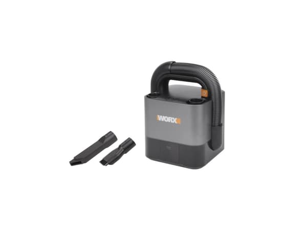 WORX WX030.9, Torr, Utan påse, Svart, Grå, Batteri, 25 min, 1 h