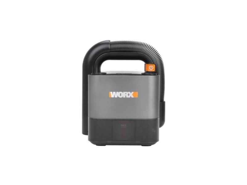WORX WX030.9, Torr, Utan påse, Svart, Grå, Batteri, 25 min, 1 h