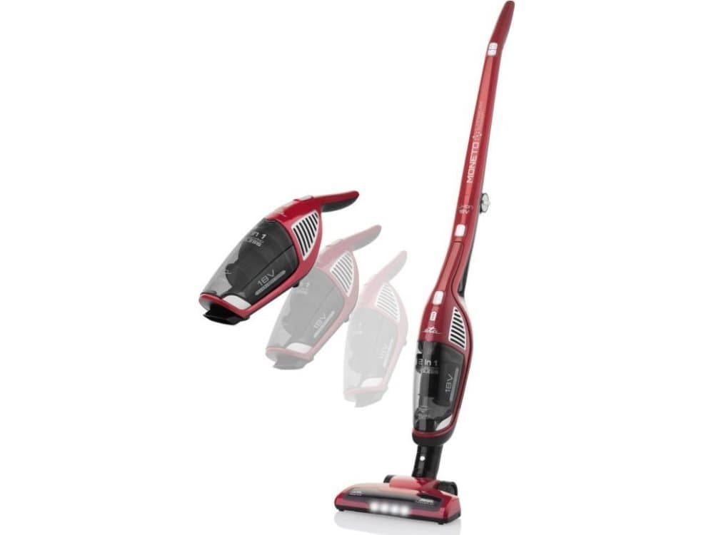 Upright vacuum cleaner Eta Eta Moneto II Li-ion red
