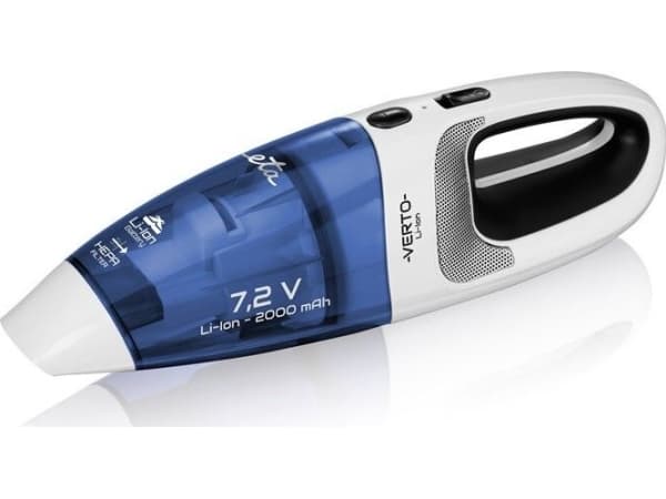ETA Verto Li-ion 1442 90000 - Støvsuger - håndholdt - uten pose - uten kabel - hvit/blå inkludert lader
