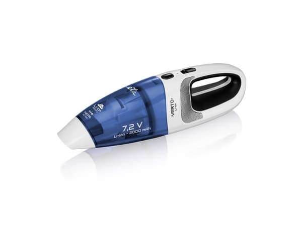 ETA Verto Li-ion 1442 90000 - Støvsuger - håndholdt - uten pose - uten kabel - hvit/blå inkludert lader