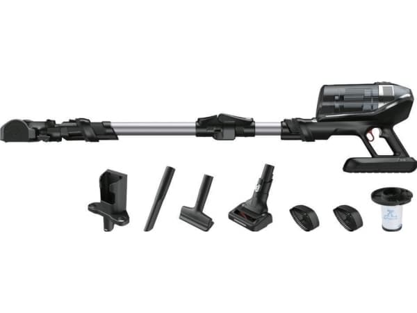 Rowenta X-Force RH9958, 2-in-1 stick vacuum, Utan påse, Svart, Grå, 0,9 l, Rektangulär, Kina