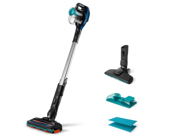 Philips SpeedPro Aqua FC6719/01, Poseløs, Sort, Blå, 0,4 L, 0,28 L, 13 l/s, Gummi