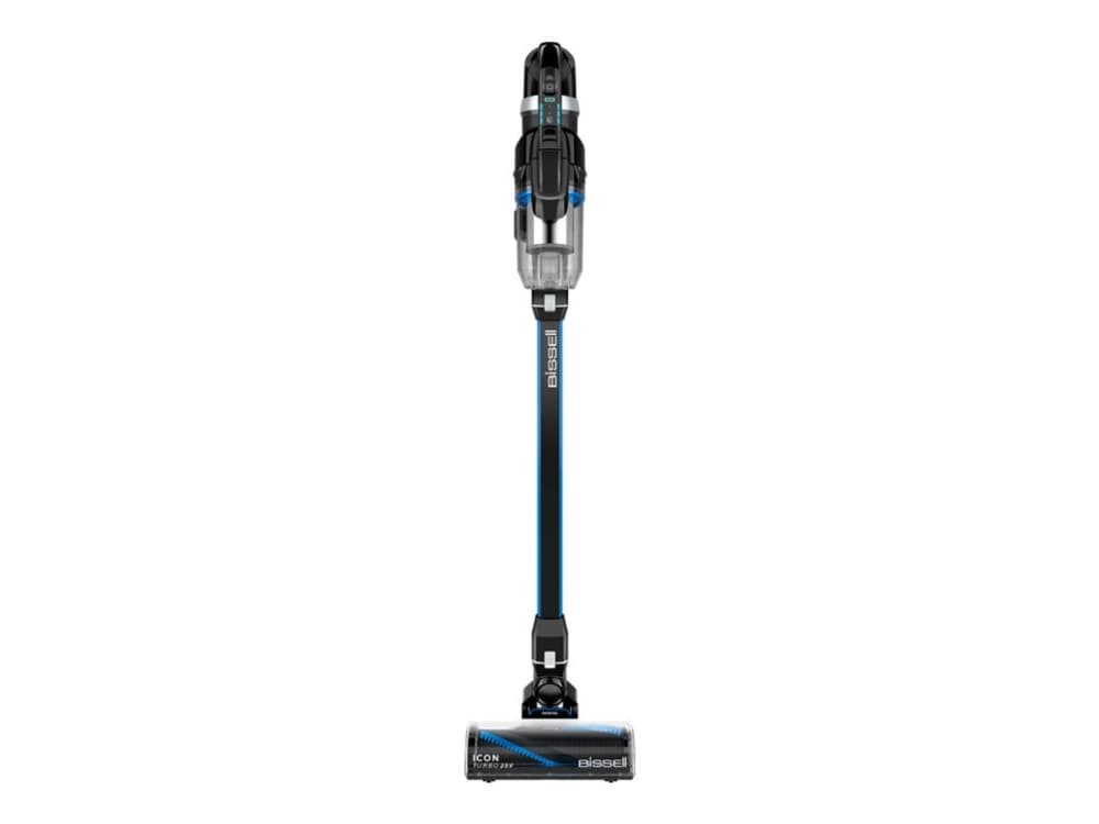 Bissell ICON TURBO 25V, Matta, Hårda golvytor, Klädsel, 87 dB, Utan påse, Svart, Blå, Batteri, 50 min