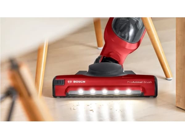 Bosch Flexxo BBH3ZOO28 ProAnimal - Dammsugare - skaft/handhållen (2-i-1) - utan påse - sladdlös - röd