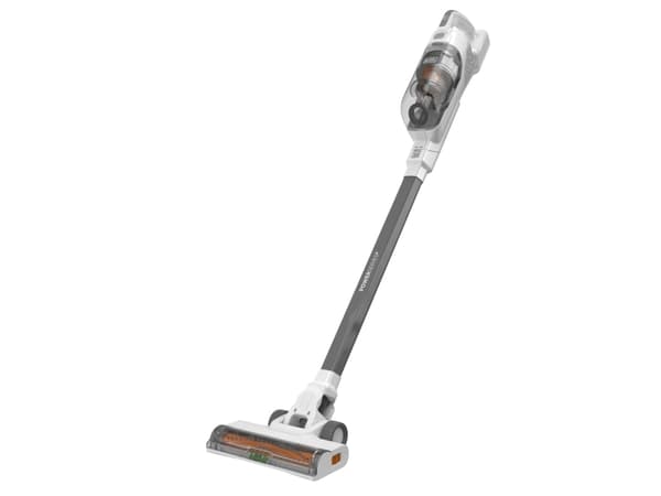BLACK+DECKER POWERSERIES+ BHFEA515J-QW - Støvsuger - pinne/håndholdt (2-i-1) - uten pose - uten kabel - perlehvit