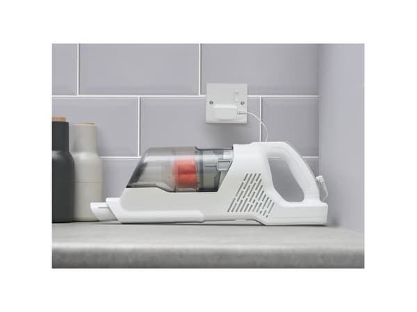BLACK+DECKER POWERSERIES+ BHFEA515J-QW - Støvsuger - pinne/håndholdt (2-i-1) - uten pose - uten kabel - perlehvit