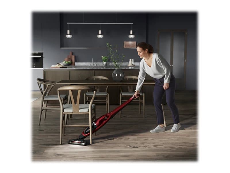 AEG QX7-ANIM - Dammsugare - skaft/handhållen (2-i-1) - utan påse - sladdlös - chili red metallic