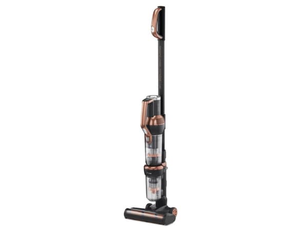 Trisa Quick Clean Professional T0359, 2-i-1 stavstøvsuger, Uten pose, Sort, Gull, Tørr, HEPA, Syklonisk/filtrering Sort, Gull