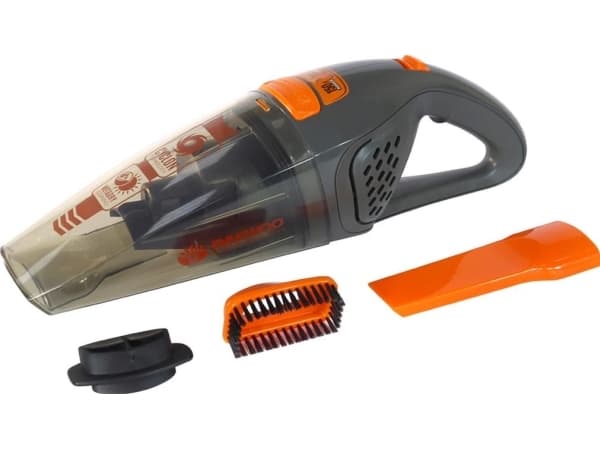 Vacuum Cleaner | DAEWOO | DAVC 150 | Handheld/Wet/dry/Car cleaning | 96 Watts | 12V | Capacity 0.63 l | Weight 1 kg | DAVC150 Sort, Oransje