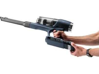 ETA Sonar Aqua Plus 3232 90000 - Pölynimuri - sauva/käsikäyttöinen (2-in-1) - pussiton - johdoton - sininen - 1 akku, laturi mukana