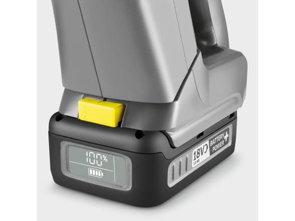 Kärcher HV 1/1 Bp Fs, 2-in-1 stick vacuum, Svart, Grå, Torr, Filtrering, 70 dB, Batteri