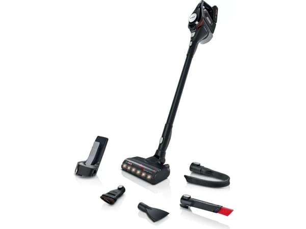Bosch Serie 8 BCS82MAT14, 2-in-1 stick vacuum, Utan påse, Svart, Torr, Hygienfilter, Filtrering Svart