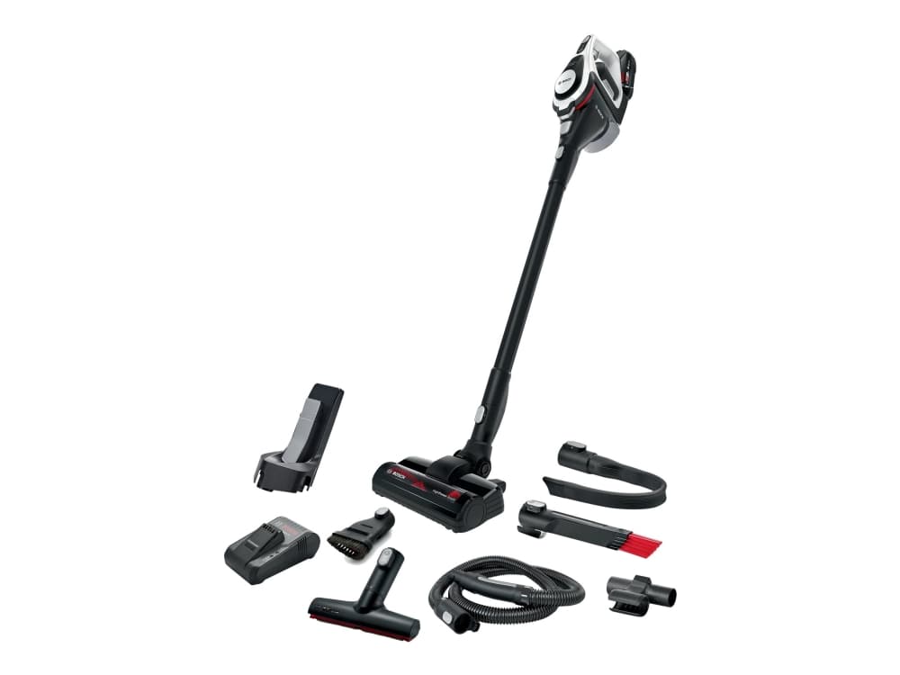 Bosch Serie 8 BSS825FRSH, Poseløs, Sort, Hvid, CE, EAC-Eurasian, Morocco, Ukraine, VDE, Dry, Filtrering, Batteri