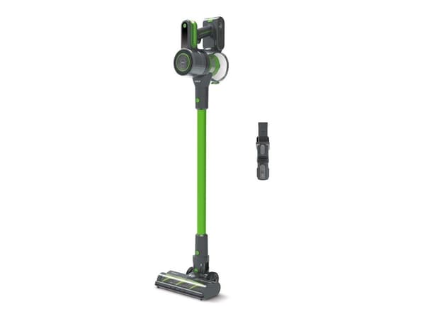 Polti Forzaspira D-Power SR500 - Dammsugare - skaft/handhållen (2-i-1) - utan påse - sladdlös - 1 batteri, laddare medföljer Grön