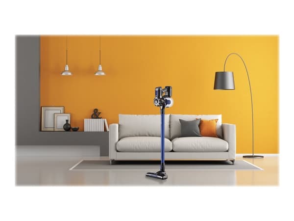 Ariete 2722 - Støvsuger - pinne/håndholdt (2-i-1) - uten pose - uten kabel - blå