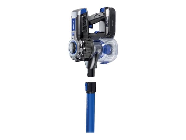 Ariete 2722 - Støvsuger - pinne/håndholdt (2-i-1) - uten pose - uten kabel - blå