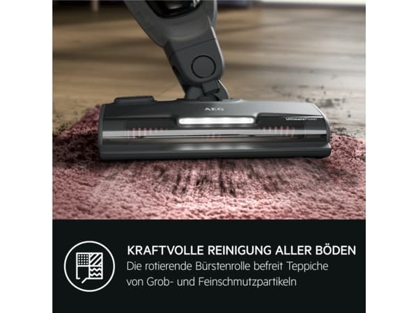 AEG AS52AB18UG, Pussiton, Harmaa, Muovi, Kuiva, 79 dB, 90 m²