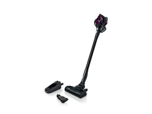 Bosch BCS6111P, 2-i-1 stavstøvsuger, Uten pose, Blåbær, Rektangulær, Tørr, 85 dB