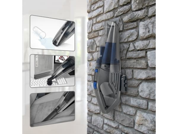 ProfiCare PC-AKS 3034 - Dammsugare - handhållen - sladdlös - anthracite/blue
