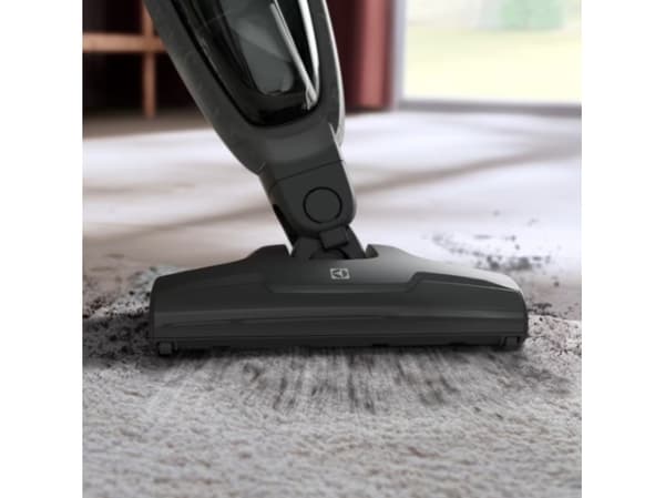 Electrolux ES31CB18SH, Støvsuger med stang, Uten pose, Hvit, 0,3 l, Tørr, Batterinivå