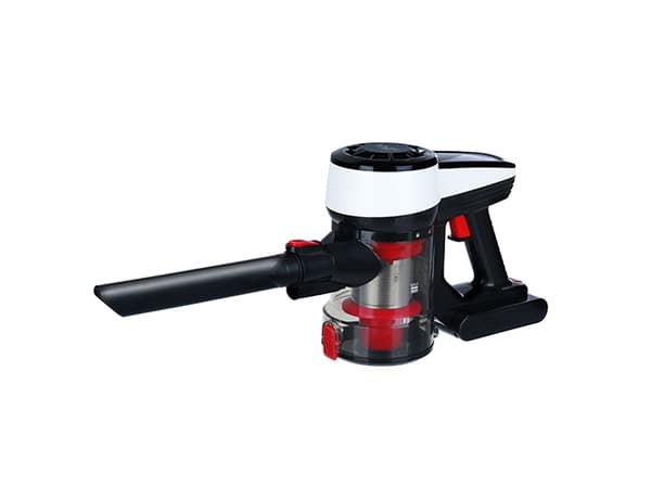 Adler AD 7048, 2-in-1 stick vacuum, Utan påse, Svart, Röd, Vit, Rektangulär, Torr, HEPA