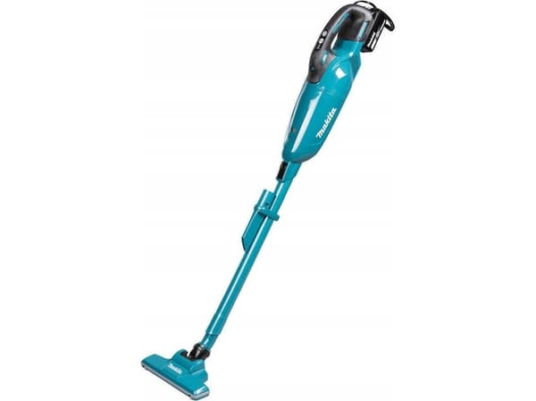 Makita DCL284FRF - Dammsugare - skaft/handhållen (2-i-1) - utan påse - sladdlös - 1 batteri, laddare medföljer