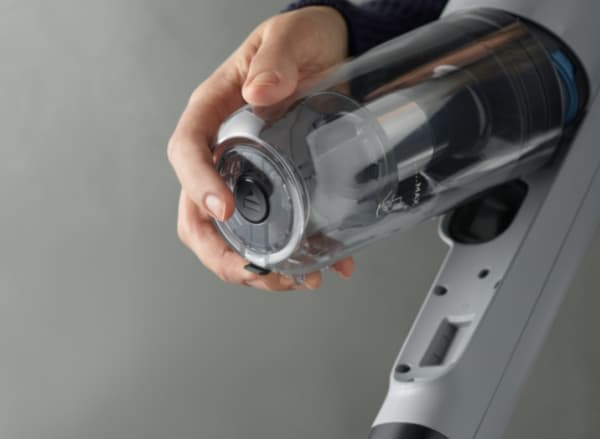 Electrolux EP71UB14DB, Støvsuger med stang, Uten pose, Blå, 0,3 l, 11,5 l/s, Rektangulær