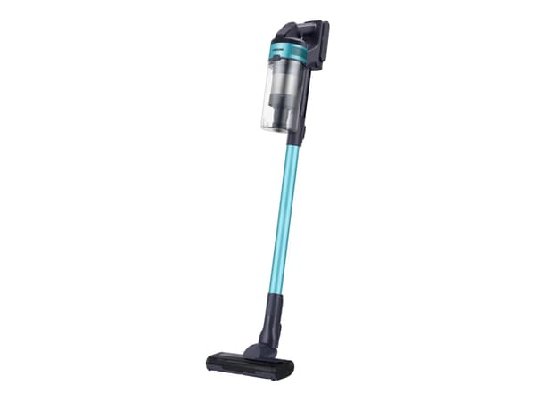 Samsung Jet 60 Turbo VS15A6031R1 - Støvsuger - pinne/håndholdt (2-i-1) - uten pose - uten kabel - teal mint/cotta black - 1 batteri, inkludert lader