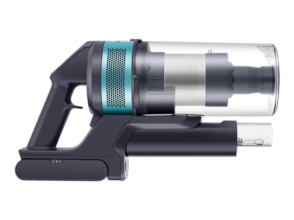 Samsung Jet 60 Turbo VS15A6031R1 - Støvsuger - pinne/håndholdt (2-i-1) - uten pose - uten kabel - teal mint/cotta black - 1 batteri, inkludert lader