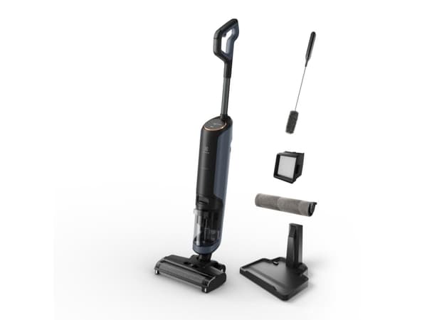 Salg! Electrolux 800 series Wet&Dry trådløs støvsuger uten pose, blå