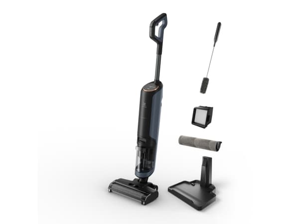 Electrolux EW81U3DB stick vacuum/electric broom Upright vacuum Battery Dry&wet EPA Bagless Blue