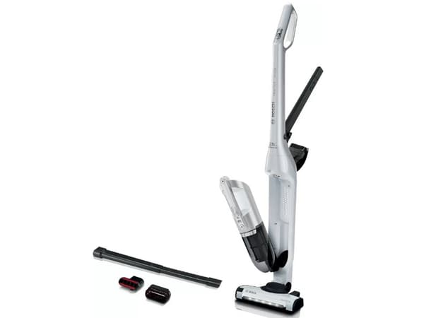 Bosch Serie | 4 Flexxo Gen2 BCH3P2301 - Støvsuger - pinne/håndholdt (2-i-1) - uten pose - uten kabel - polar white metallic